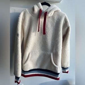 Sherpa hoodie very warm.